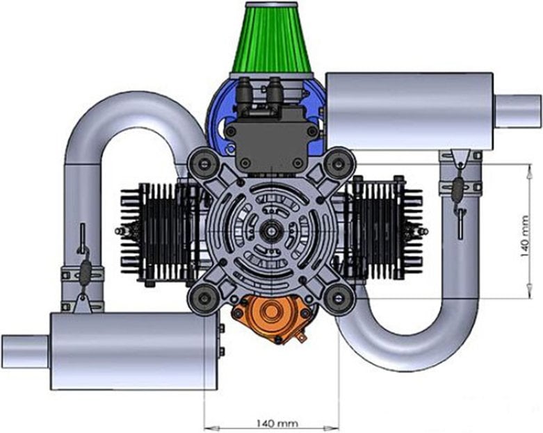 DLE 200 Aero Engine