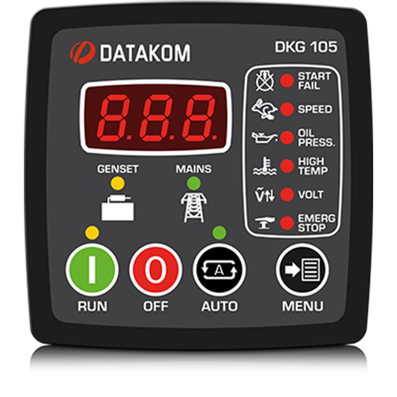 Datakom DKG105A Otomatik Transfer Cihazı Acil Stoplu