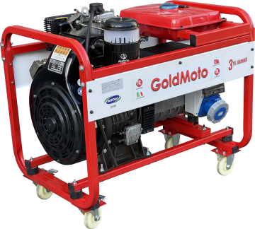 GoldMoto GM12TDJYA Dizel Jeneratör 12 kVA Trifaze Marşlı