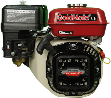 GoldMoto GM200G Benzinli Motor GoKart 6,5 Hp İpli