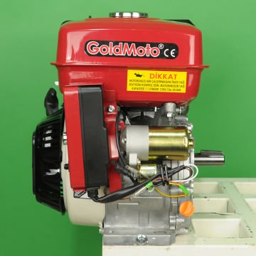 Benzinli Motor 9Hp Marşlı Krank Mili Kamalı GM270E