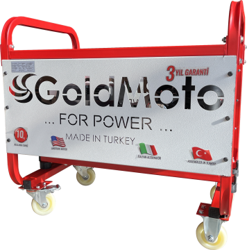 GoldMoto GM7BJBSE Benzinli Jeneratör Marşlı 7kW Monofaze