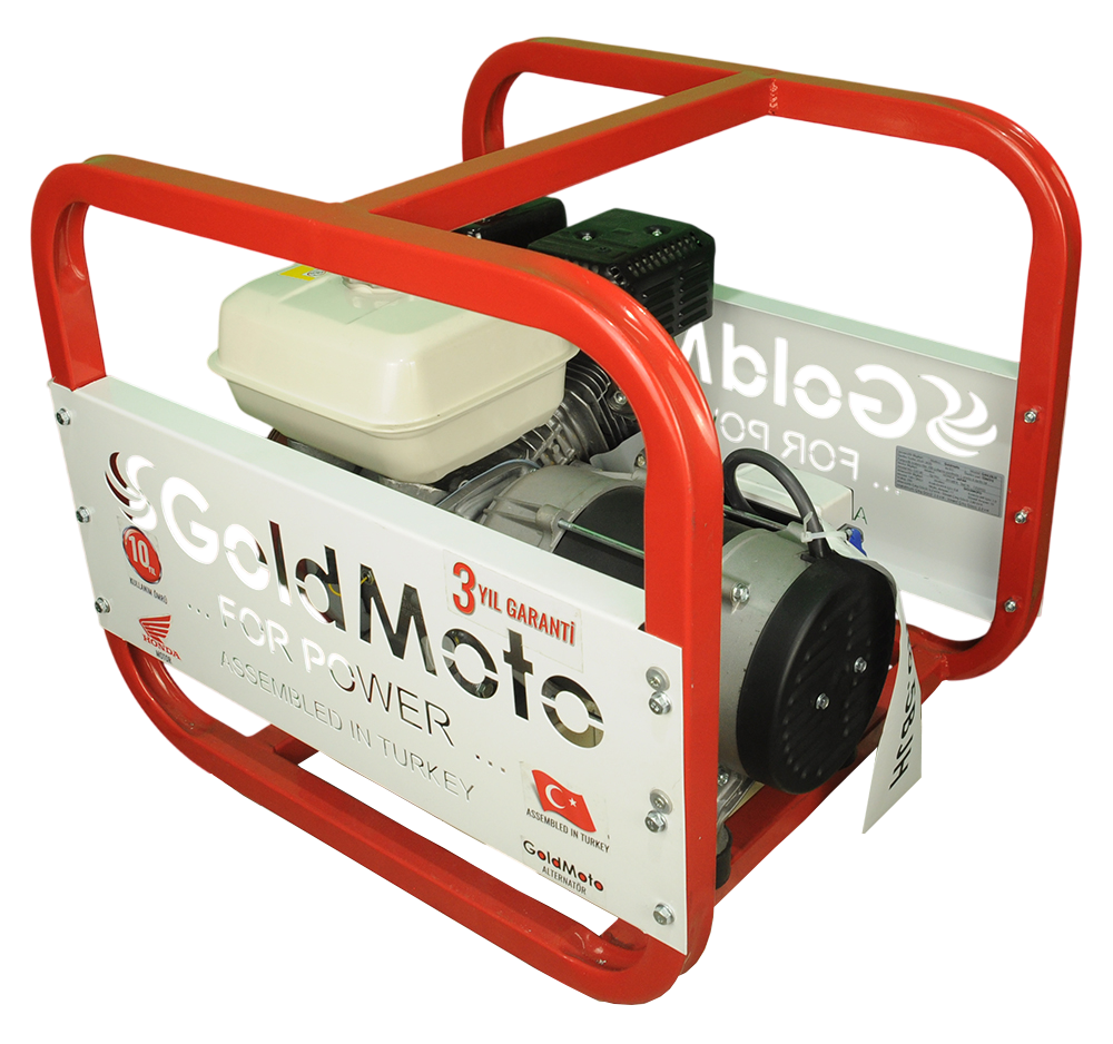 GoldMoto 3.5 kVA MONOFAZE JENERATÖR İPLİ