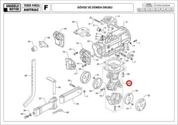 Antrac Gövde Transmisyon Komple A20451510084