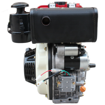 GoldMoto GM178FE-G7 Dizel Motor 7 Hp Marşlı Krank Mili Konik Kamalı