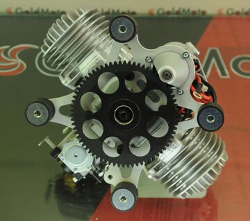 BENZİNLİ MOTOR 170cc - 17,5hp - MARŞ MOTORLU DLE170E