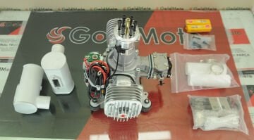 BENZİNLİ MOTOR 170cc - 17,5hp - MARŞ MOTORLU DLE170E