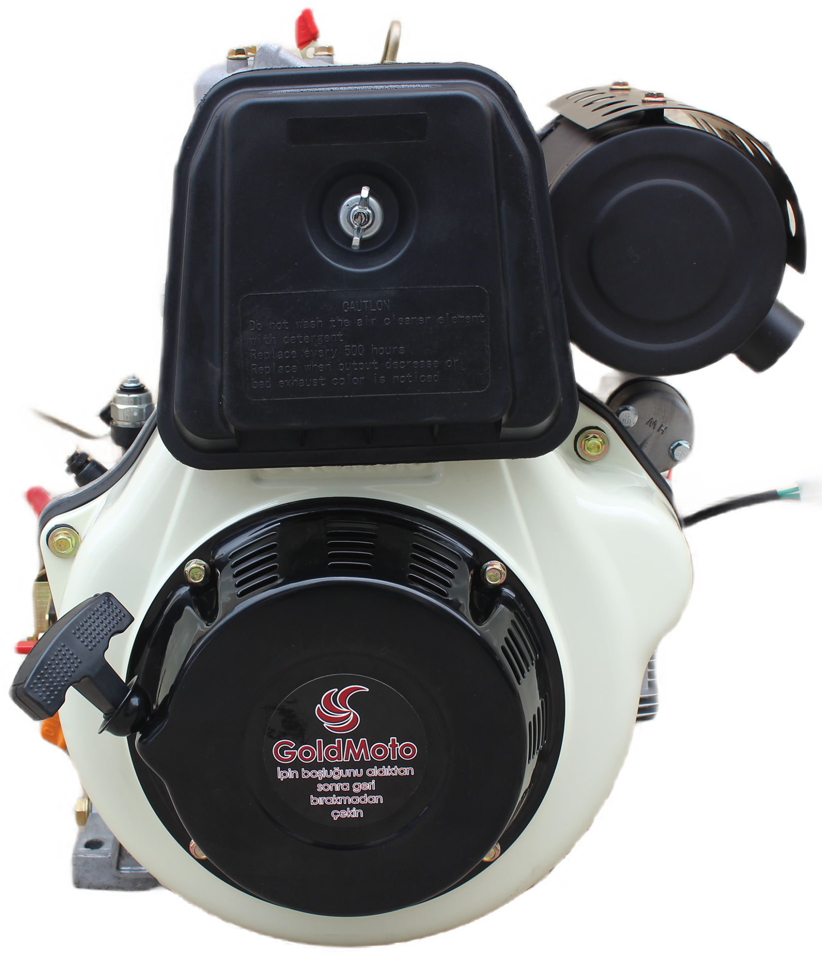 GoldMoto GM192FBE-G1A Dizel Motor 12 Hp Marşlı Krank Mili Konik Uzun