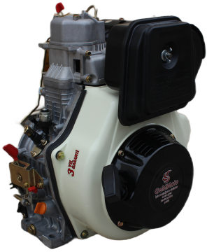 GoldMoto GM192FBE-G1A Dizel Motor 12 Hp Marşlı Krank Mili Konik Uzun