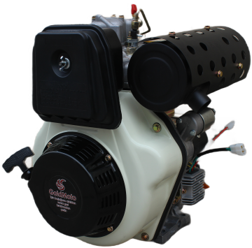 GoldMoto GM192FBE-G1A Dizel Motor 12 Hp Marşlı Krank Mili Konik Uzun