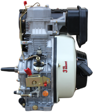 GoldMoto GM192FBE-G1A Dizel Motor 12 Hp Marşlı Krank Mili Konik Uzun