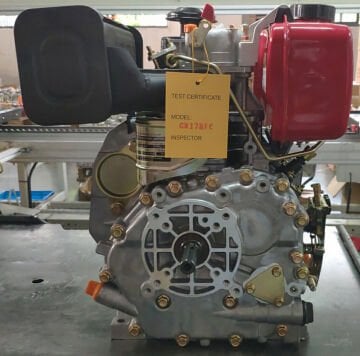 GoldMoto GM178F-C Dizel Motor 7Hp İpli Krank Mili Kamalı