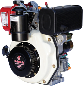 GoldMoto GM178FE-G2 Dizel Motor 7 Hp Marşlı Krank Mili Konik Kısa