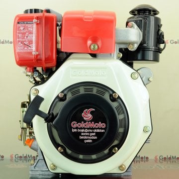 GoldMoto GM178FEN-H Dizel Motor Marşlı 7 Hp Krank Mili Frezeli