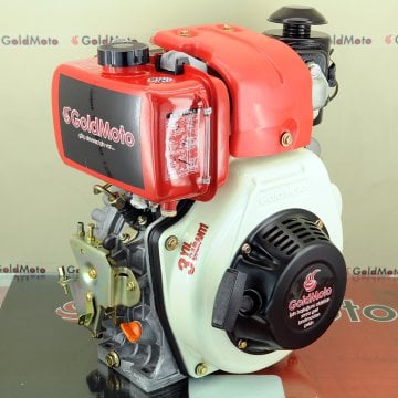 GoldMoto GM178FEN-H Dizel Motor Marşlı 7 Hp Krank Mili Frezeli