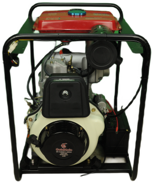 Goldmoto Dizel Su Pompası GM4DETP 4 Parmak Çamur Pompası 192FB