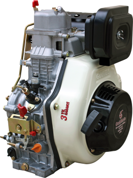 GoldMoto GM186FAE-G3 Dizel Motor 10 Hp Marşlı Krank Mili Konik Orta