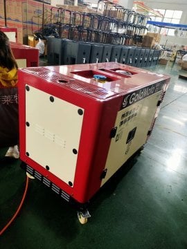 GoldMoto GM17KDJ Dizel Jeneratör 17Kva Monofaze Marşlı Kabinli