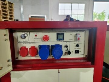 GoldMoto GM17KDJ Dizel Jeneratör 17Kva Monofaze Marşlı Kabinli