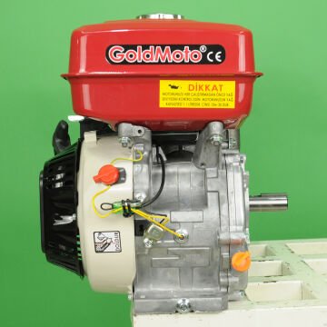Benzinli Motor 9Hp İpli Krank Mili Kamalı GM270