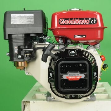 Benzinli Motor 9Hp İpli Krank Mili Kamalı GM270