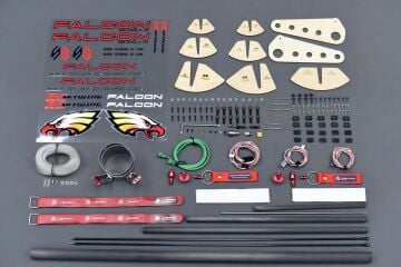 FALCON 71'' 1.8M BEYAZ TURUNCU MAVİ