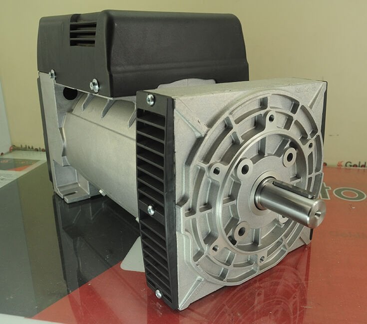 ALTERNATÖR MONOFAZE 7 kw - 8.5KVA ÇİFT YATAKLI