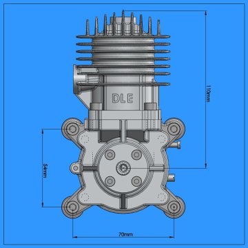 DLE 30 Benzinli Motor