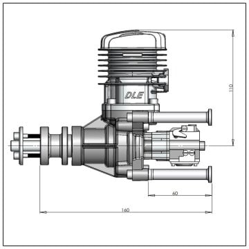 DLE 35RA Benzinli Motor