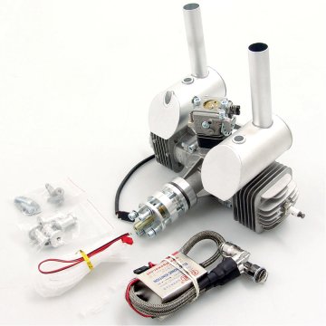 DLE 60 Çift Silindirli Benzinli Motor 7 Hp / 61 cc