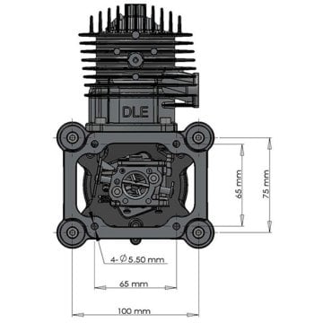 Dle 85 Benzinli Motor