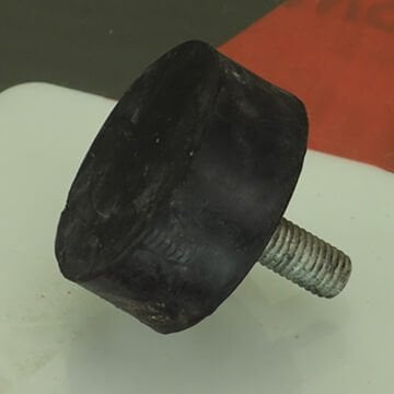 LASTİK TAKOZ - ŞASE İLE ZEMİN ARASI TEK SAPLAMALI