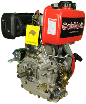 Goldmoto Dizel Motor 12Hp Marşlı GM192FBESU-B1 Su Soğutmalı