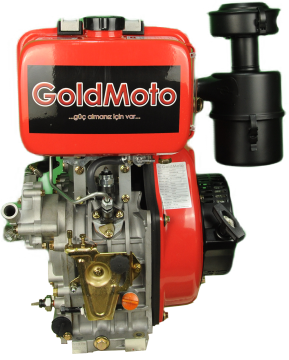 Goldmoto Dizel Motor 12Hp Marşlı GM192FBESU-B1 Su Soğutmalı