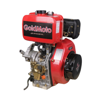 GoldMoto Dizel Motor 12hp - Marşlı - Su Soğutmalı GM192FBESU-G1