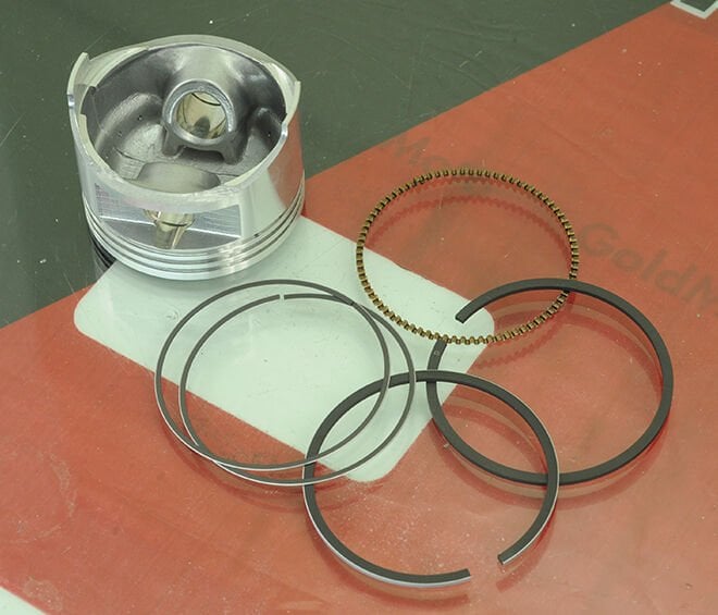 Piston Segman Set Std 78mm 21Hp 2V78 690F 2V78-E7