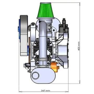 DLE200 Havacılık Motoru