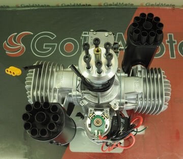 DLE170ME BENZİNLİ PARAMOTOR 170CC-17,5HP ŞARJ ALTERNATÖRLÜ DLE170MG