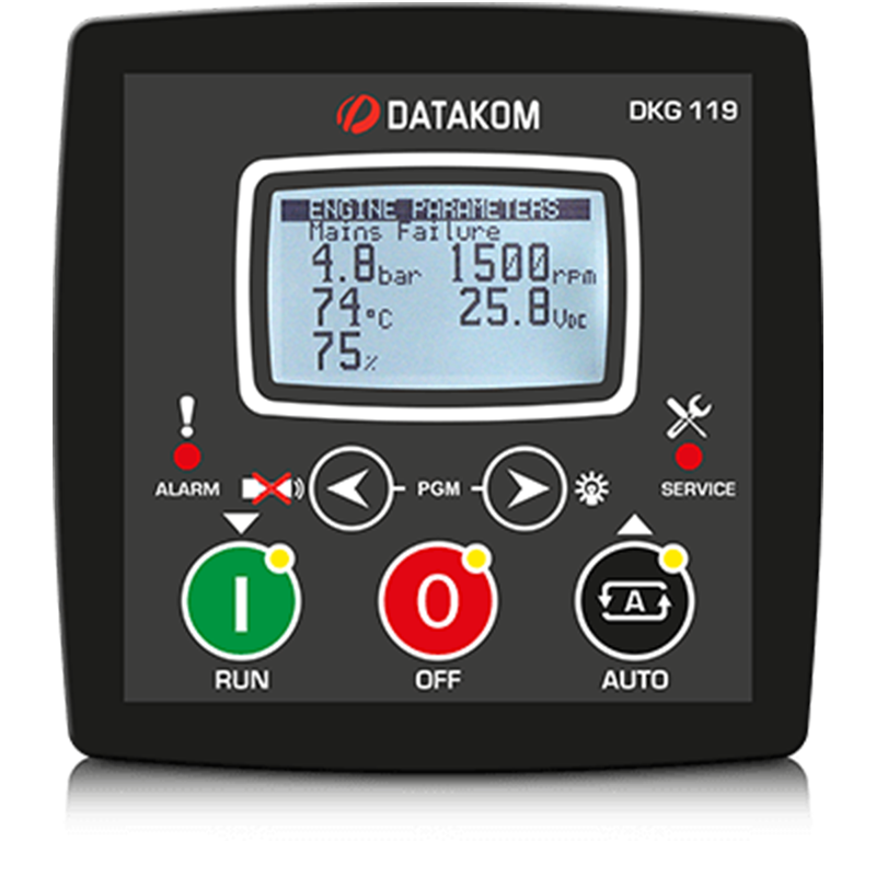 Datakom DKG-119J Manuel ve Uzaktan Çalıştırma Cihazı