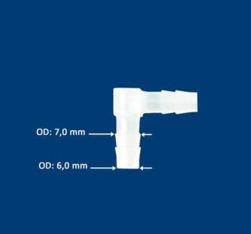 HORTUM ARASI L 6mm - PLASTİK