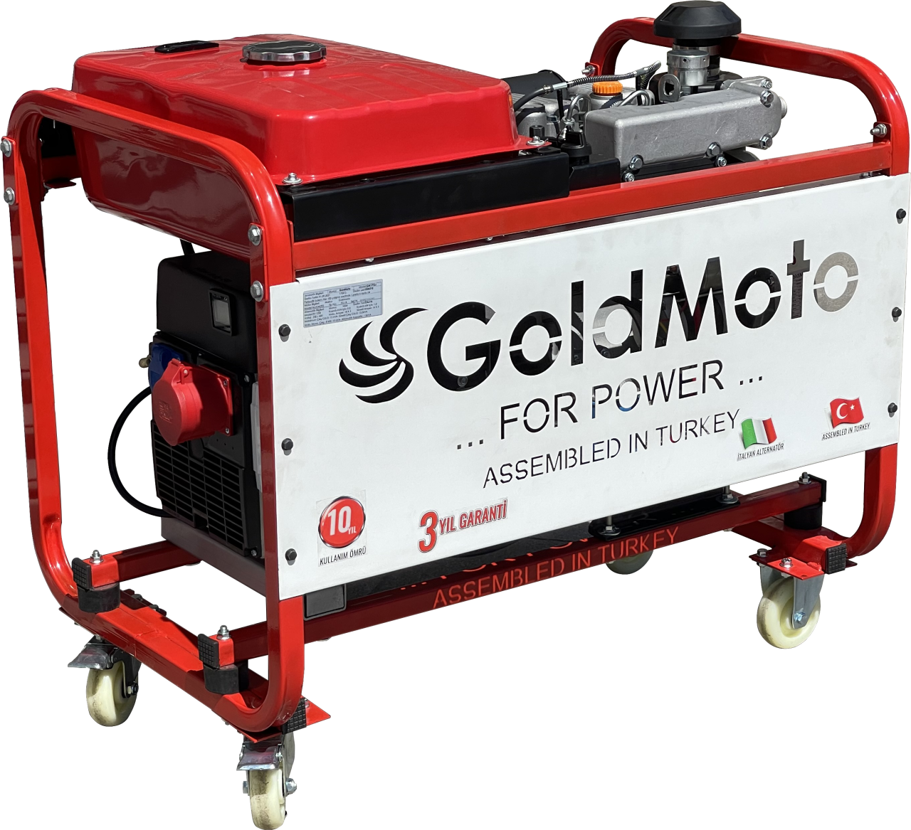 GoldMoto GM13TDJY Dizel Jeneratör 13kVA Trifaze Marşlı