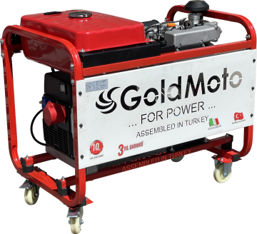 GoldMoto GM13TDJY Dizel Jeneratör 13kVA Trifaze Marşlı
