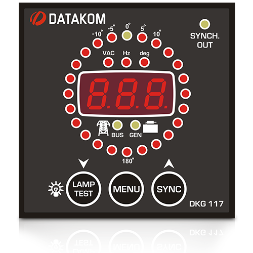 Datakom Senkronoskop ve Senkronizasyon DKG117-72X72