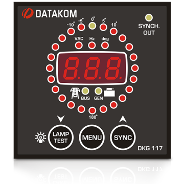 Datakom Senkronoskop ve Senkronizasyon DKG117-72X72