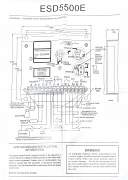 Gac ESD5500E İçin Governör