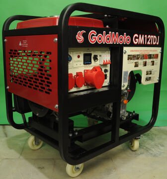 GoldMoto GM12TDJ Dizel Jeneratör 10kVA Trifaze Marşlı