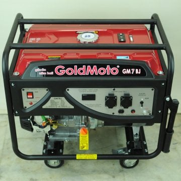 GoldMoto GM7BJ Benzinli Jeneratör 7.7 Kva Monofaze