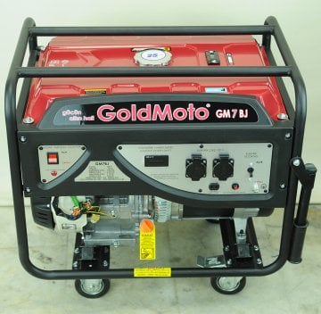 GoldMoto GM7BJ Benzinli Jeneratör 7.7 Kva Monofaze