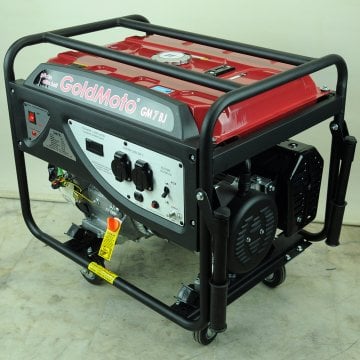 GoldMoto GM7BJ Benzinli Jeneratör 7.7 Kva Monofaze