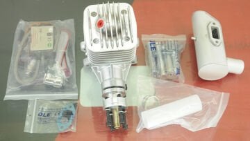 DLE55 Benzinli Model Uçak Motoru